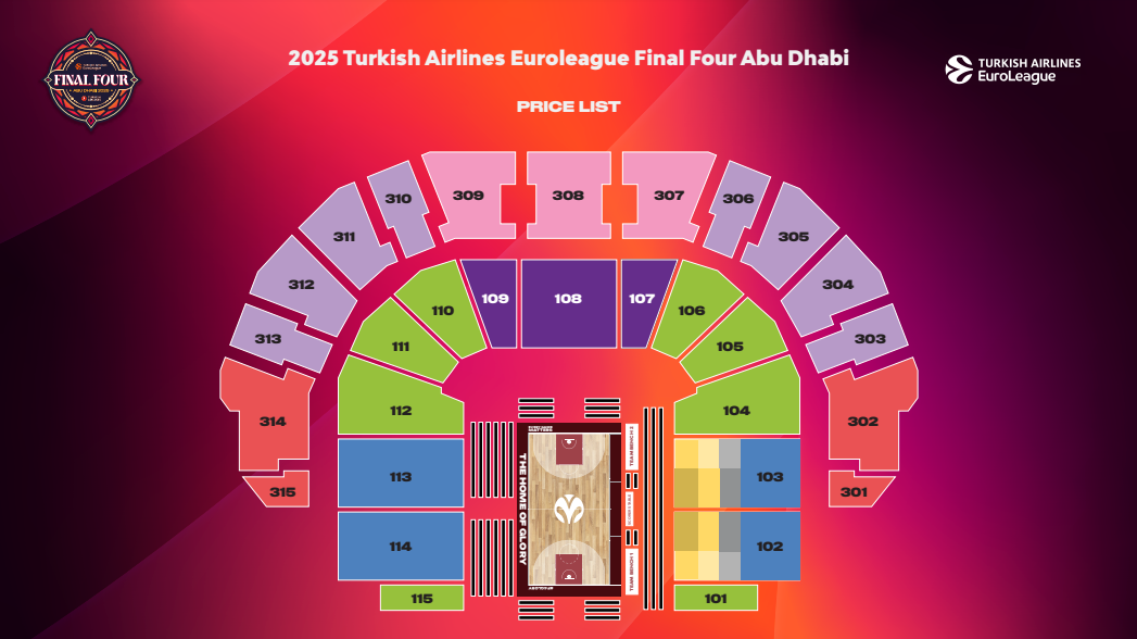 Euroleague Final Four Weekend Pass Pack of 2